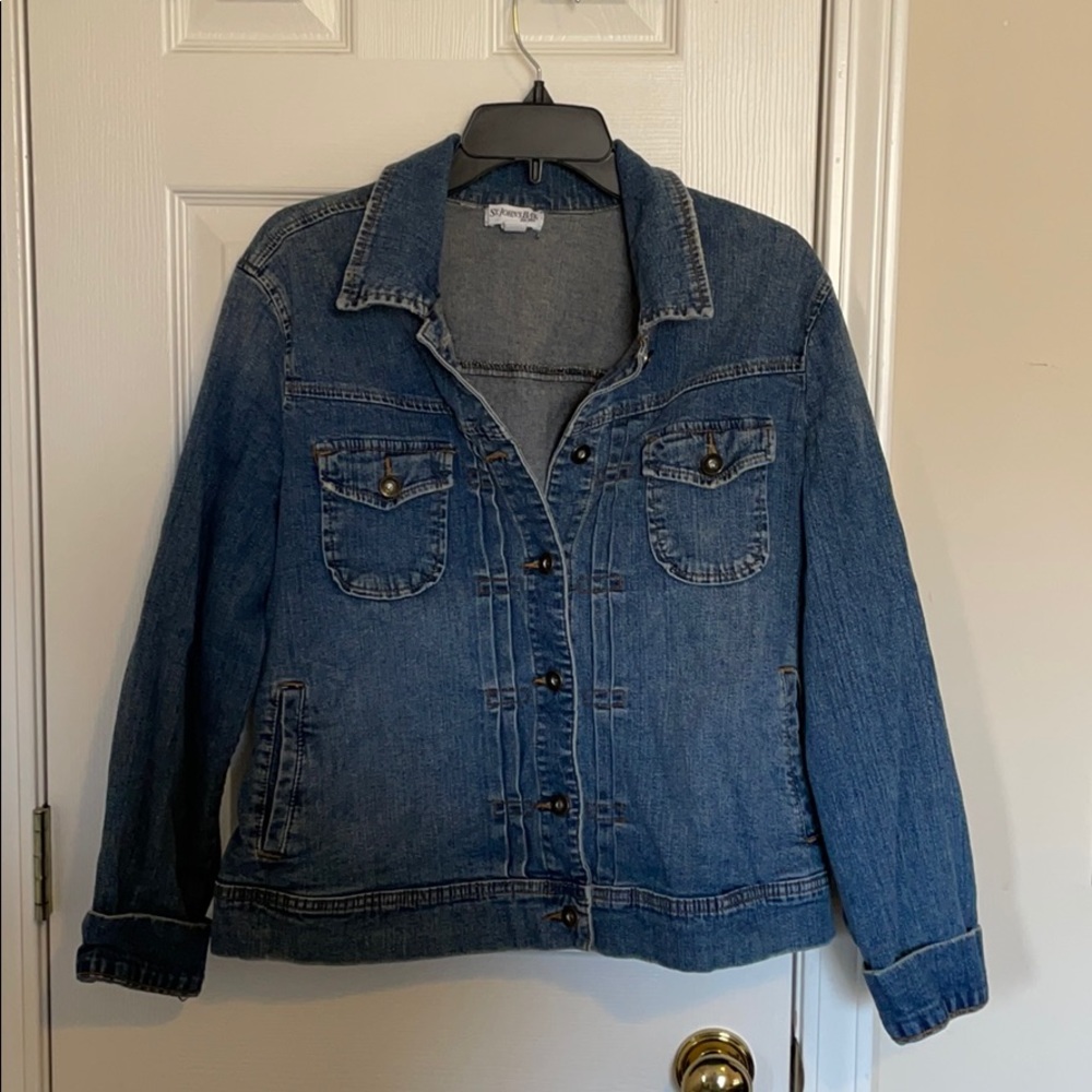 St. John’s Bay Jean Jacket, Size XL